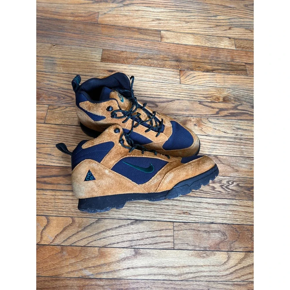 Nike ACG Torre Mid Waterproof Pecan Navy Hiking Boots FD0212-800 Mens 12.5